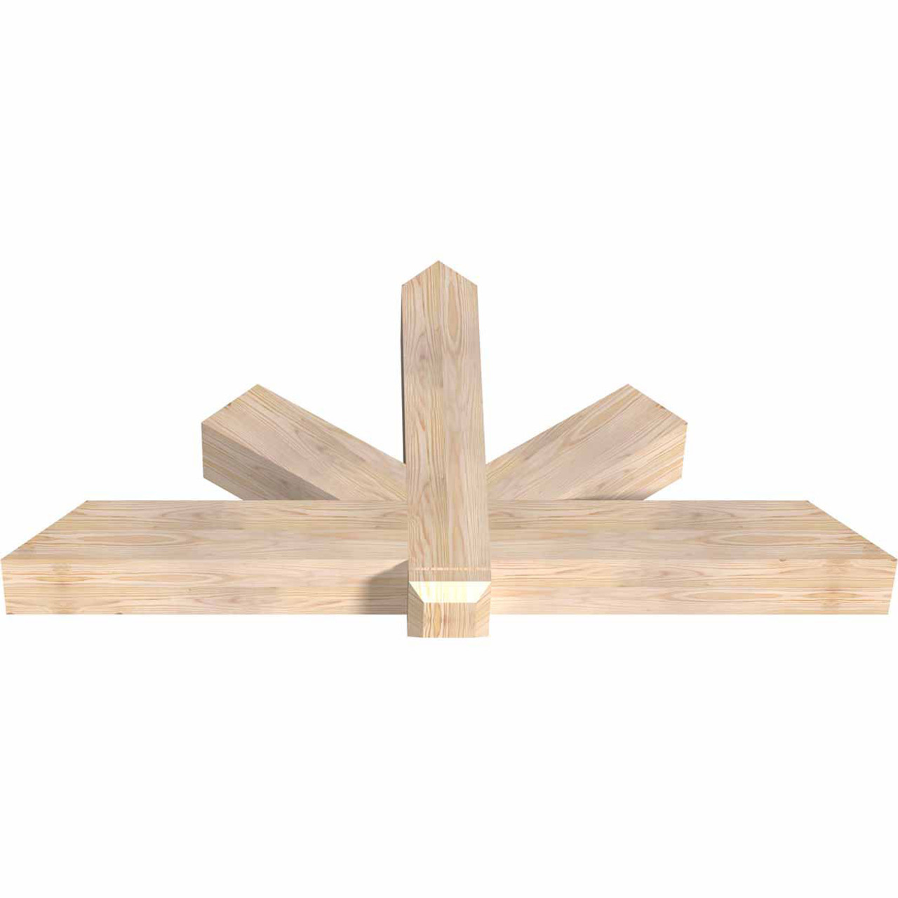 12/12 Pitch Kennewick Smooth Timber Gable Bracket GBW060X30X0606KEN00SDF