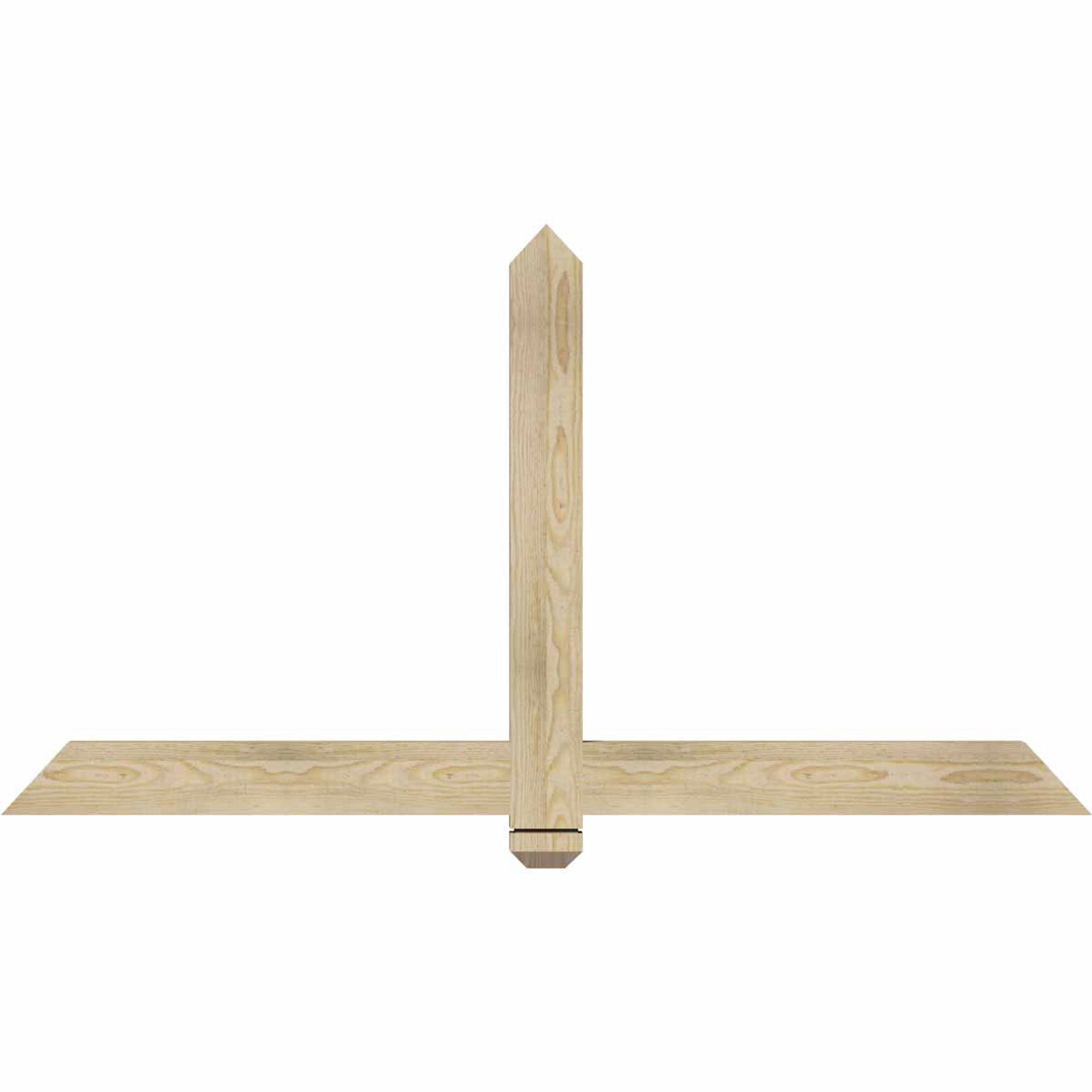 13/12 Pitch Eugene Rough Sawn Timber Gable Bracket GBW060X32X0204EUG00RDF