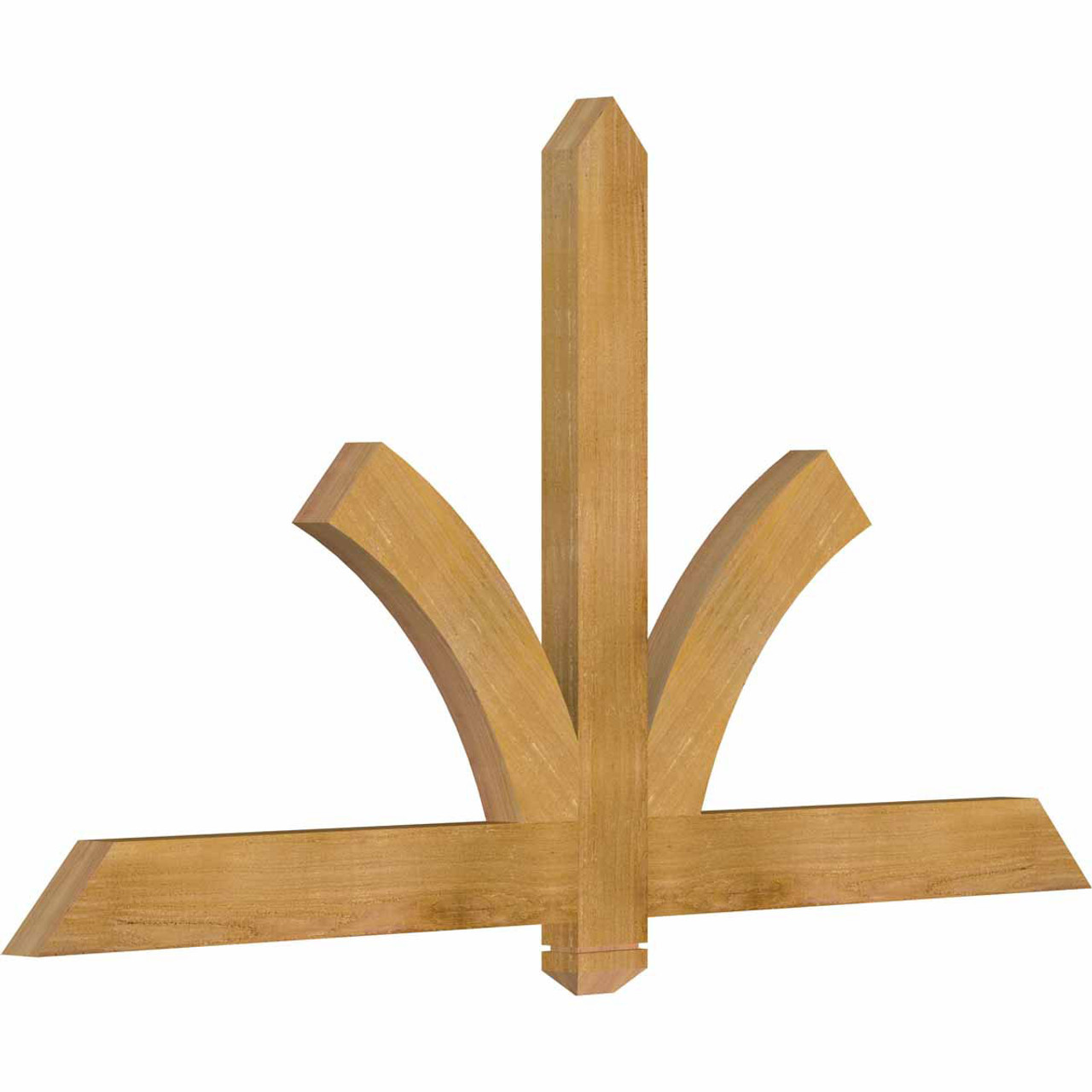 13/12 Pitch Redmond Rough Sawn Timber Gable Bracket GBW060X32X0204RED00RWR