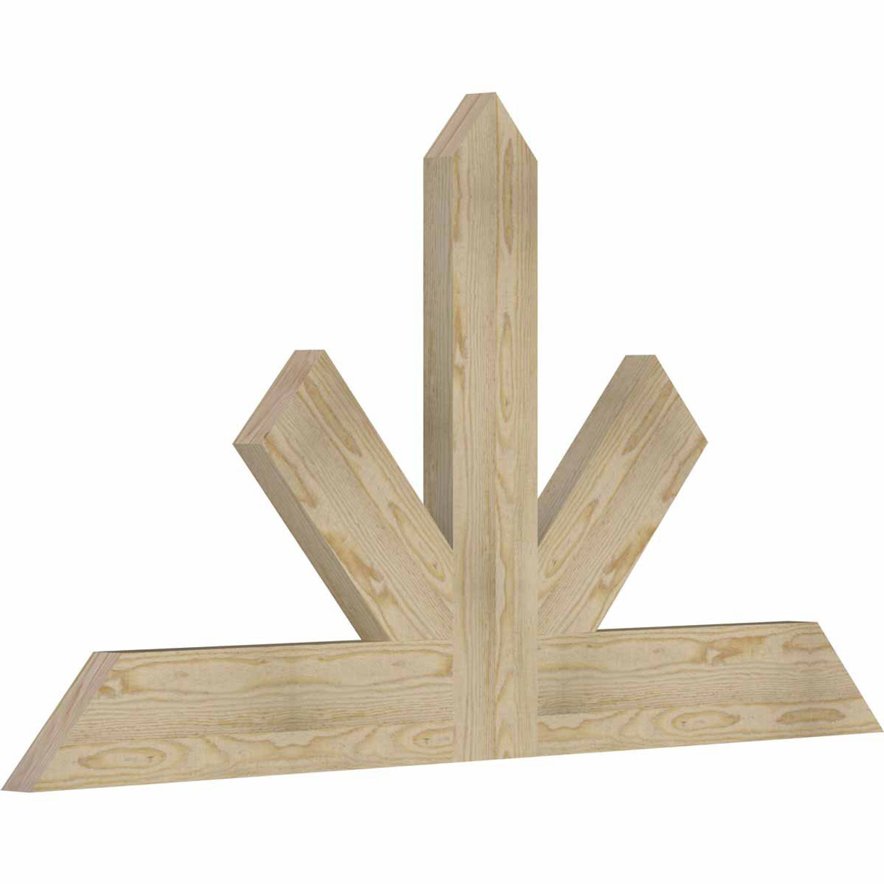 13/12 Pitch Saratoga Rough Sawn Timber Gable Bracket GBW060X32X0206SAR00RDF