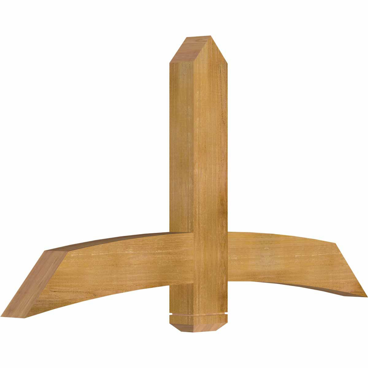 13/12 Pitch Bellingham Rough Sawn Timber Gable Bracket GBW060X32X0406BEL00RWR