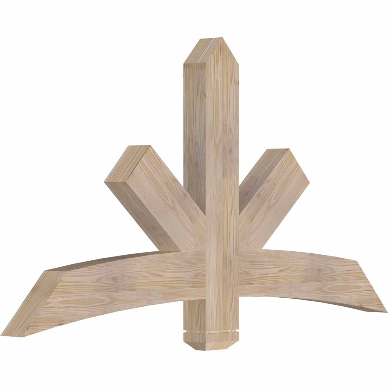 13/12 Pitch Alberta Smooth Timber Gable Bracket GBW060X32X0406ALB00SDF