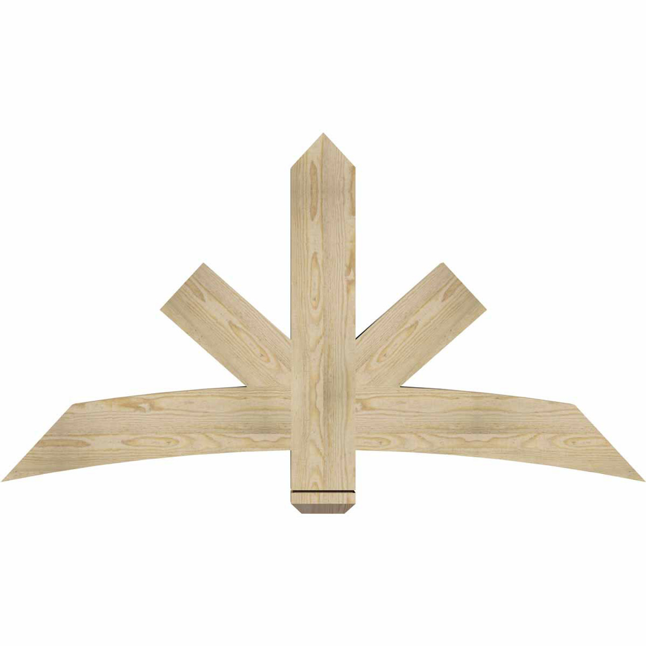 13/12 Pitch Alberta Rough Sawn Timber Gable Bracket GBW060X32X0406ALB00RDF