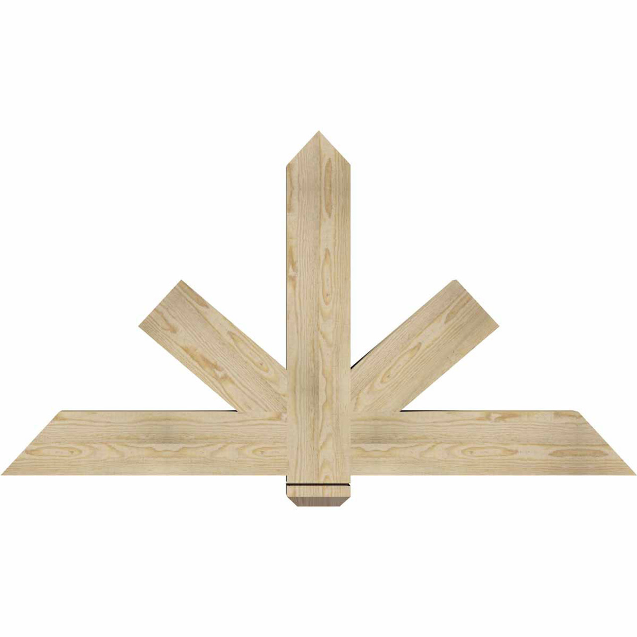 13/12 Pitch Kennewick Rough Sawn Timber Gable Bracket GBW060X32X0406KEN00RDF