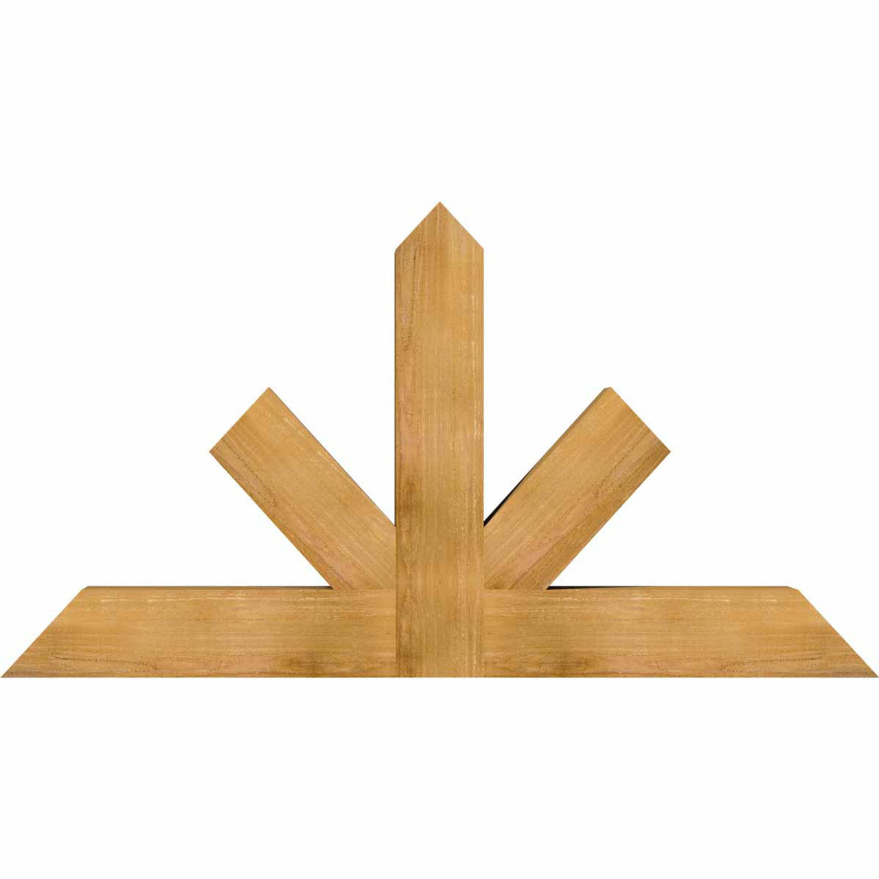 13/12 Pitch Saratoga Rough Sawn Timber Gable Bracket GBW060X32X0606SAR00RWR