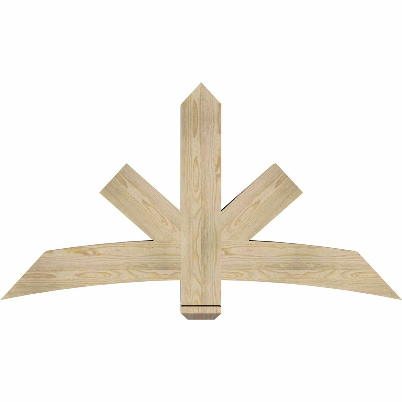 13/12 Pitch Alberta Rough Sawn Timber Gable Bracket GBW060X32X0606ALB00RDF