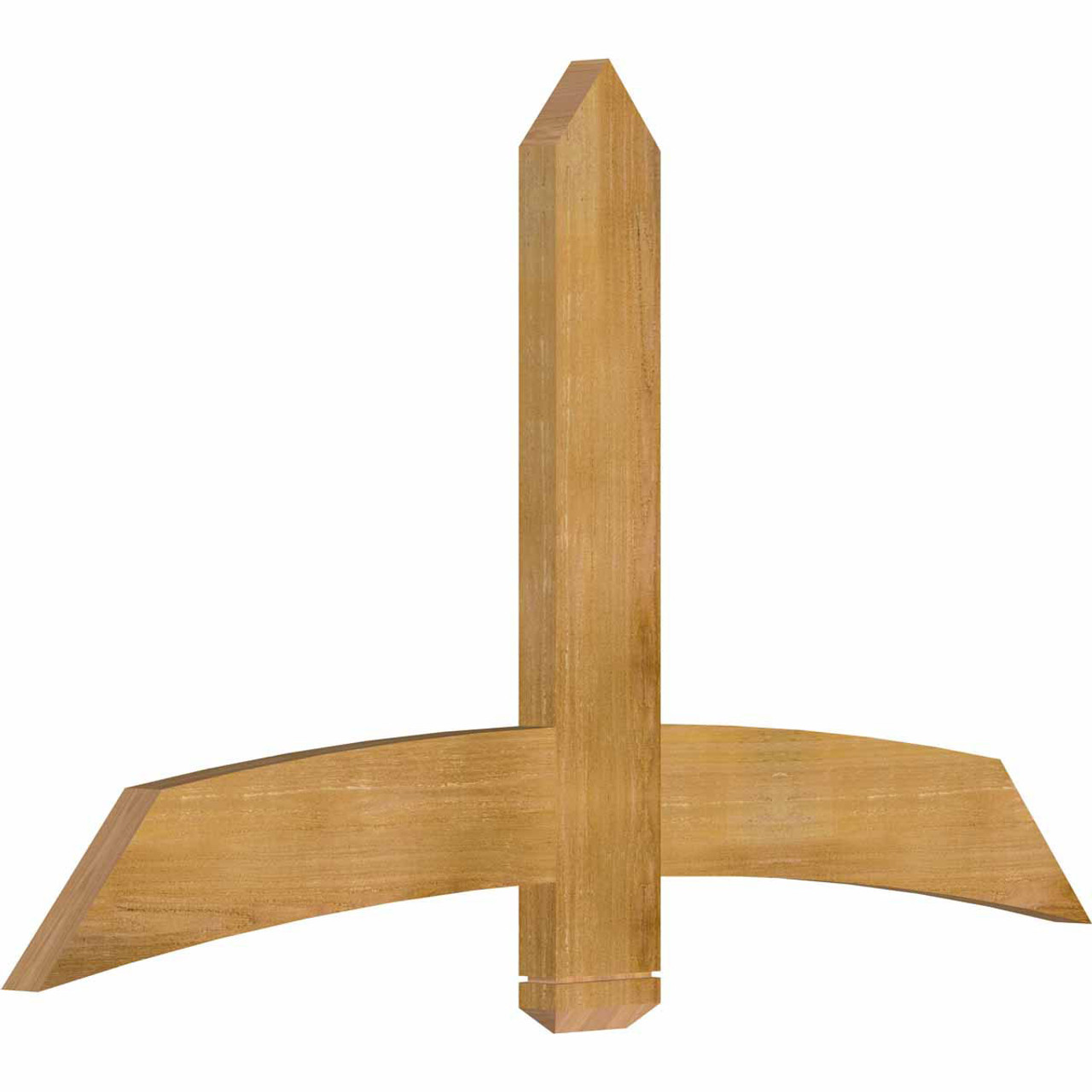 14/12 Pitch Bellingham Rough Sawn Timber Gable Bracket GBW060X35X0206BEL00RWR