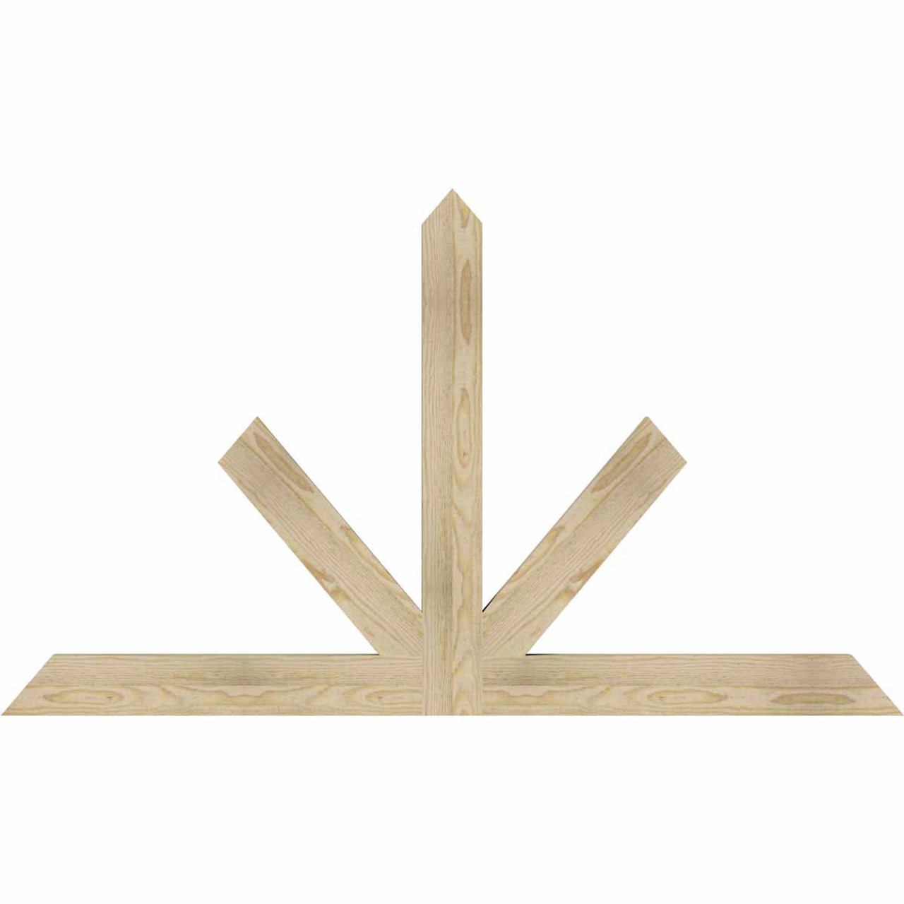 14/12 Pitch Saratoga Rough Sawn Timber Gable Bracket GBW060X35X0204SAR00RDF