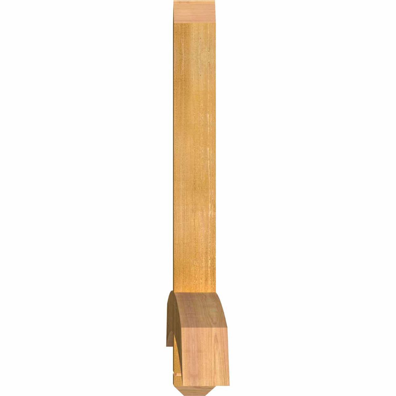 14/12 Pitch Bellingham Rough Sawn Timber Gable Bracket GBW060X35X0404BEL00RWR