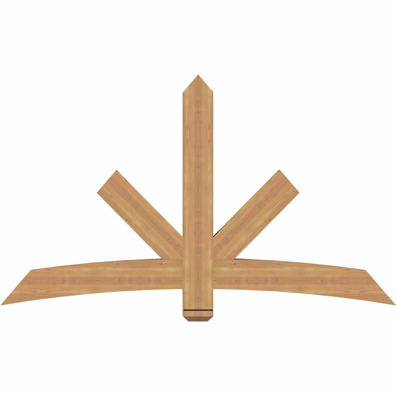 14/12 Pitch Alberta Smooth Timber Gable Bracket GBW060X35X0406ALB00SWR