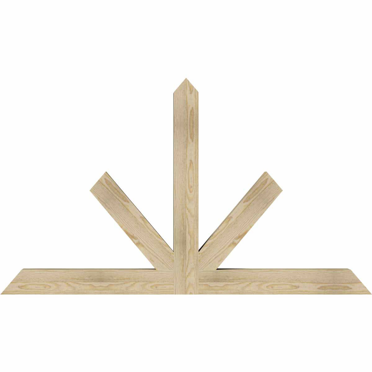 14/12 Pitch Saratoga Rough Sawn Timber Gable Bracket GBW060X35X0404SAR00RDF