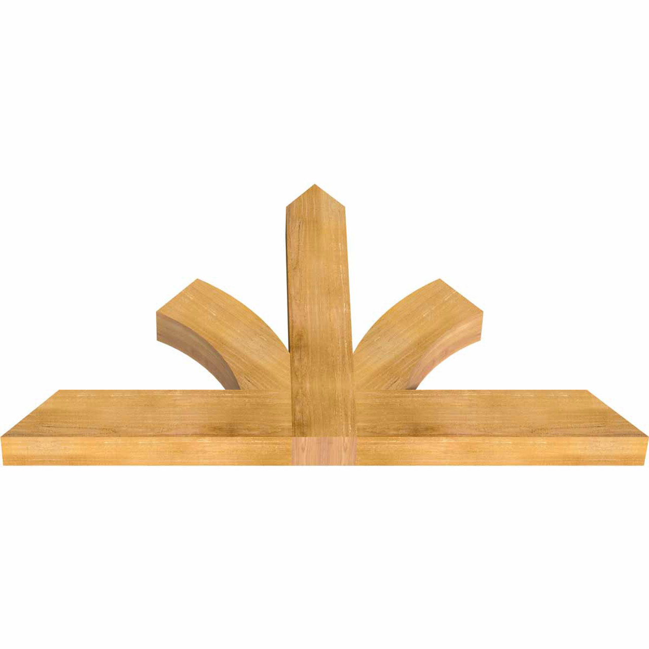 14/12 Pitch Richland Rough Sawn Timber Gable Bracket GBW060X35X0406RIC00RWR