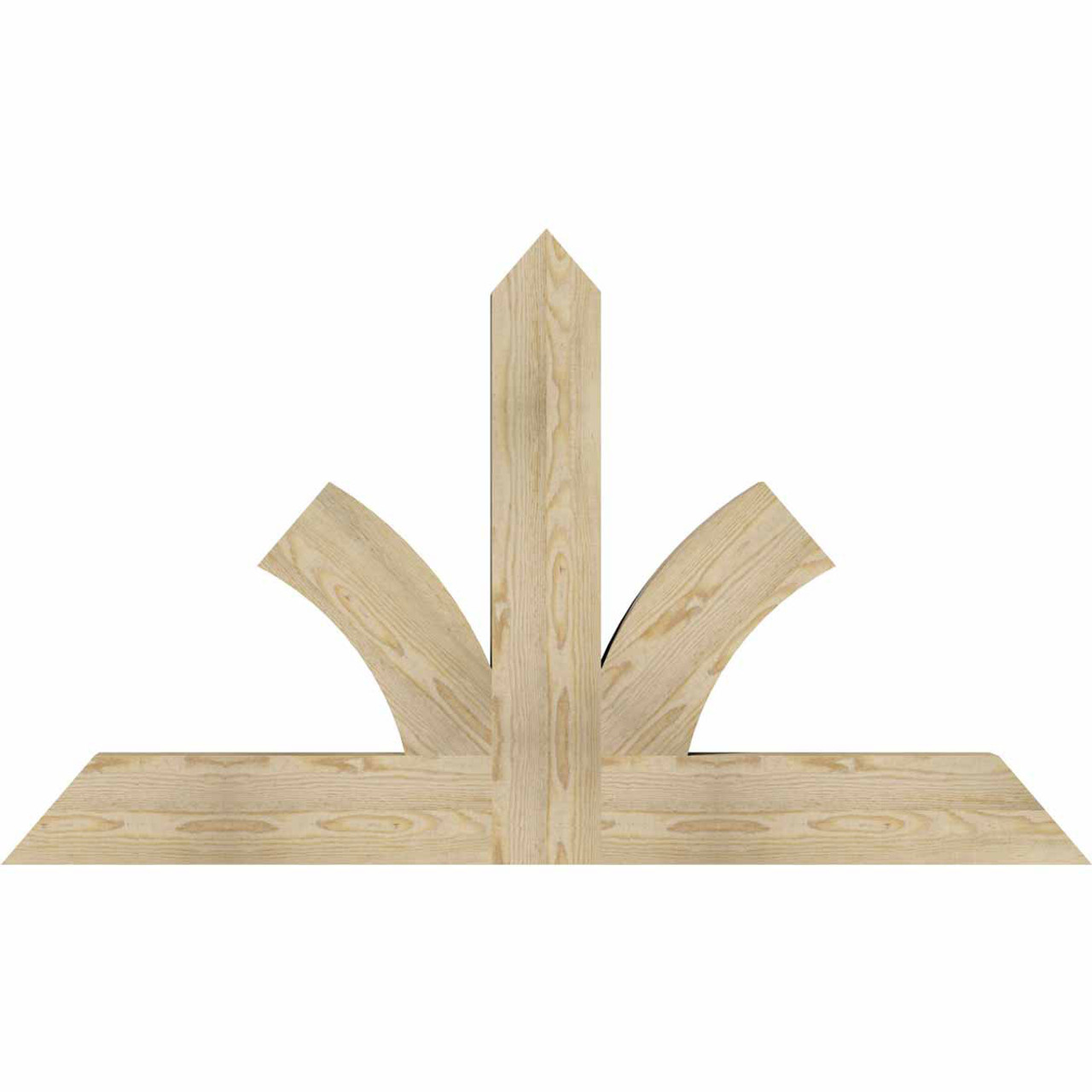 14/12 Pitch Richland Rough Sawn Timber Gable Bracket GBW060X35X0406RIC00RDF