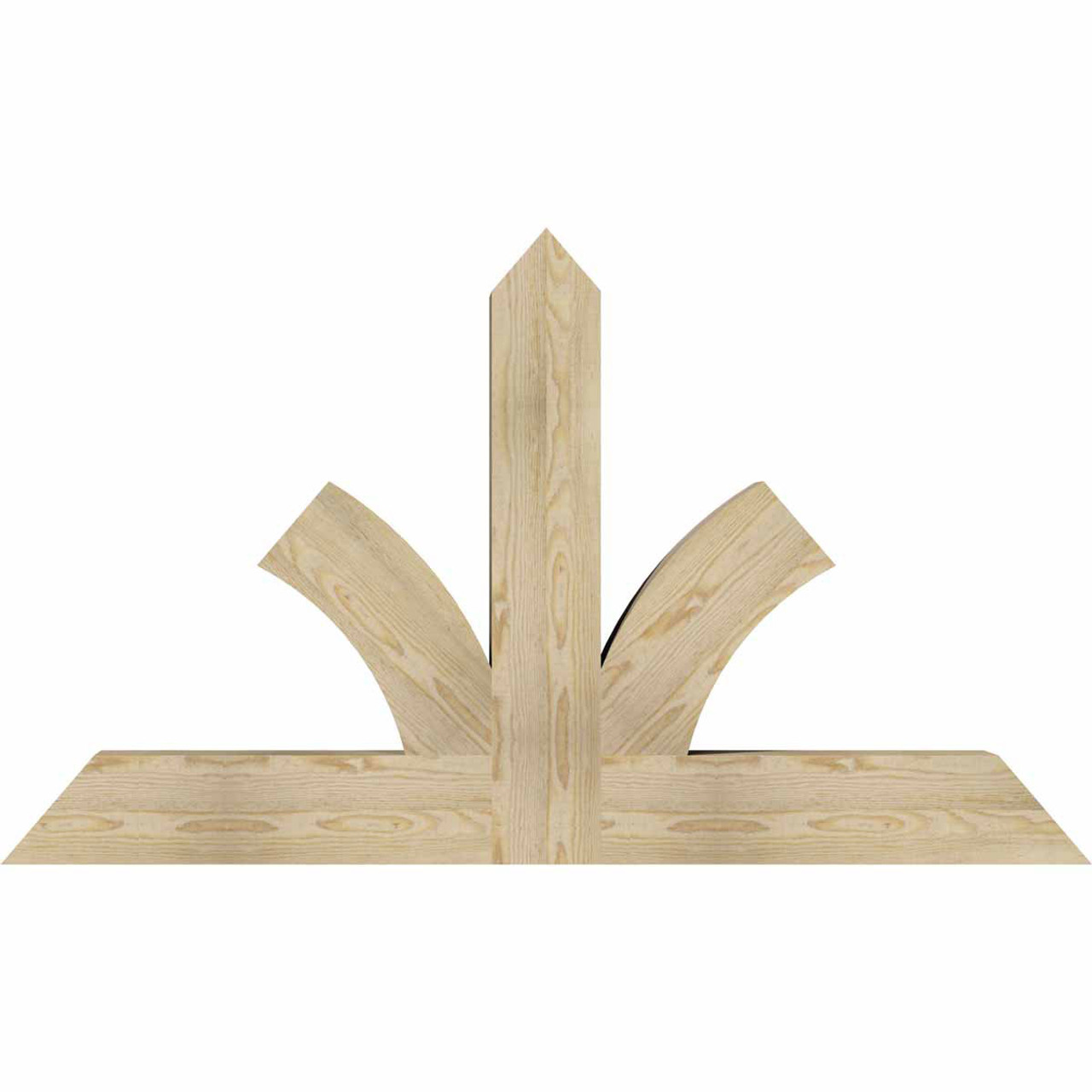 14/12 Pitch Richland Rough Sawn Timber Gable Bracket GBW060X35X0606RIC00RDF