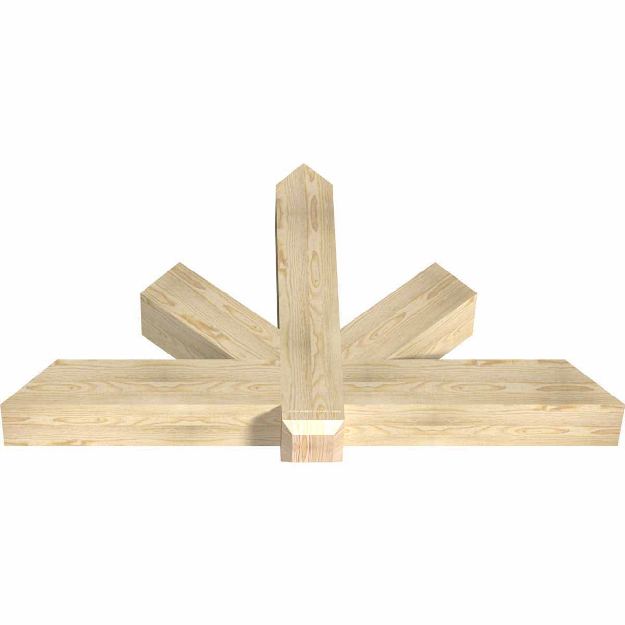 14/12 Pitch Kennewick Rough Sawn Timber Gable Bracket GBW060X35X0606KEN00RDF