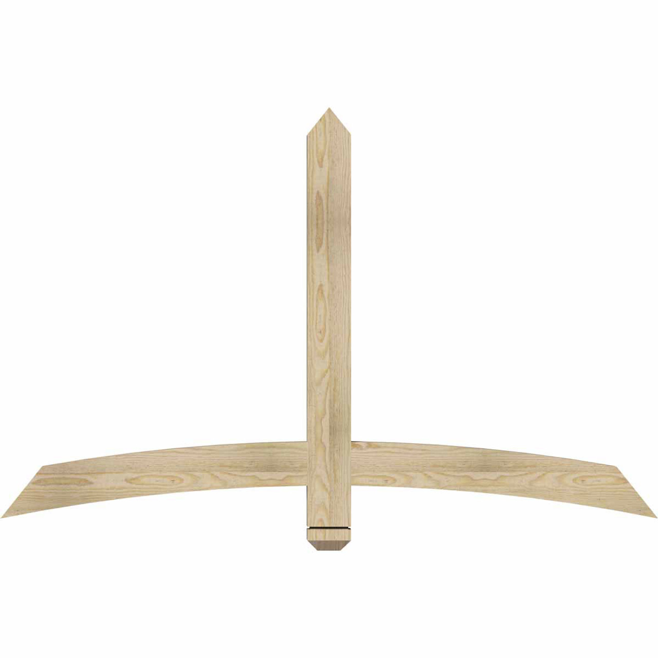 15/12 Pitch Bellingham Rough Sawn Timber Gable Bracket GBW060X38X0204BEL00RDF