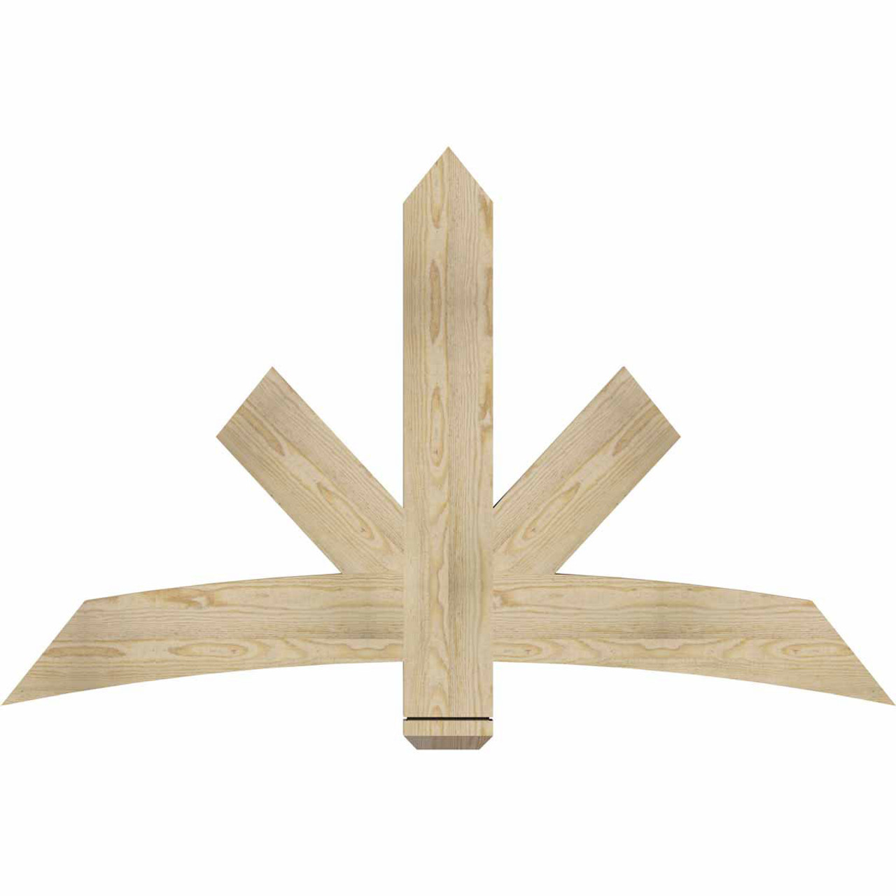 15/12 Pitch Alberta Rough Sawn Timber Gable Bracket GBW060X38X0206ALB00RDF