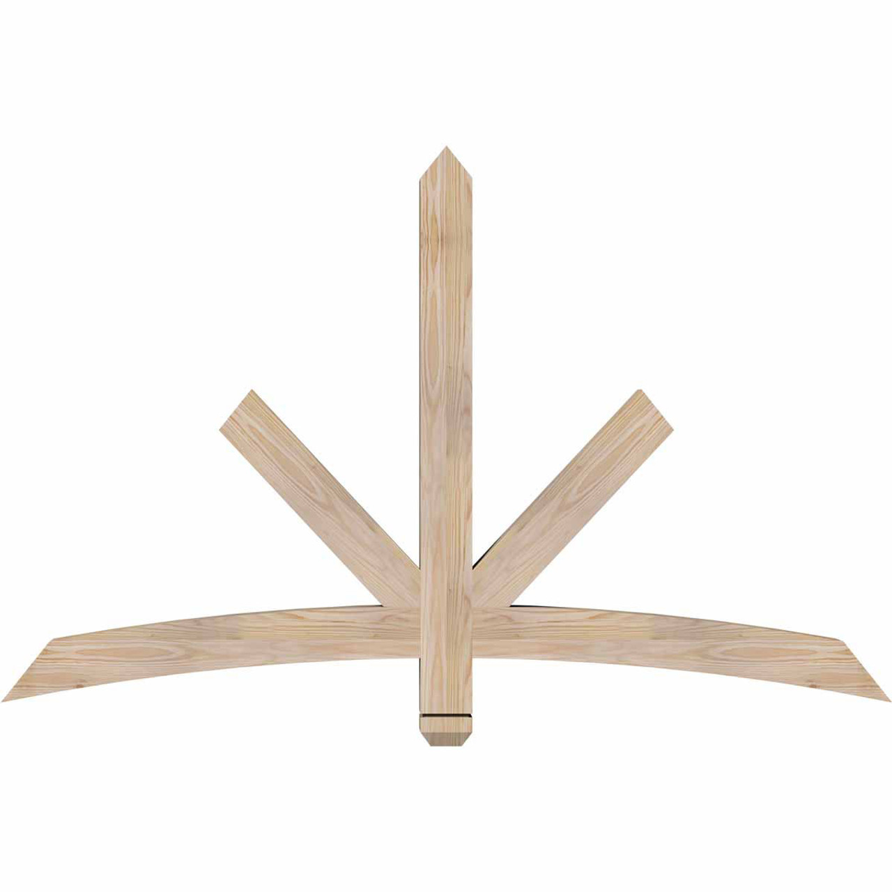 15/12 Pitch Alberta Smooth Timber Gable Bracket GBW060X38X0404ALB00SDF