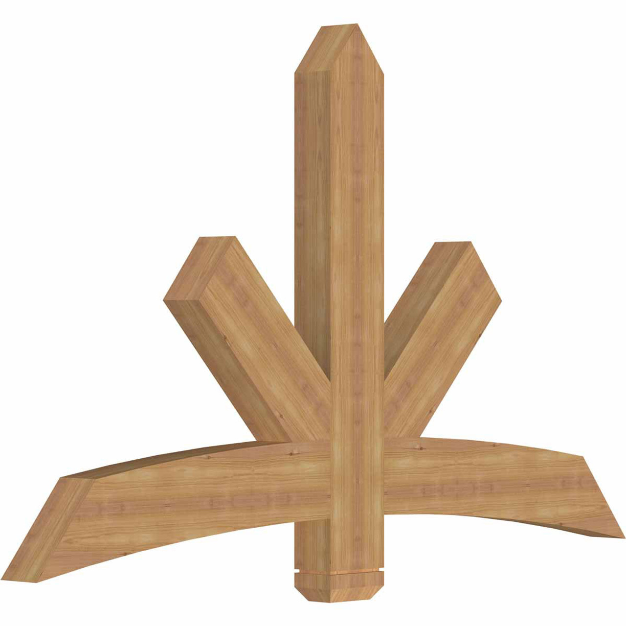 15/12 Pitch Alberta Smooth Timber Gable Bracket GBW060X38X0406ALB00SWR