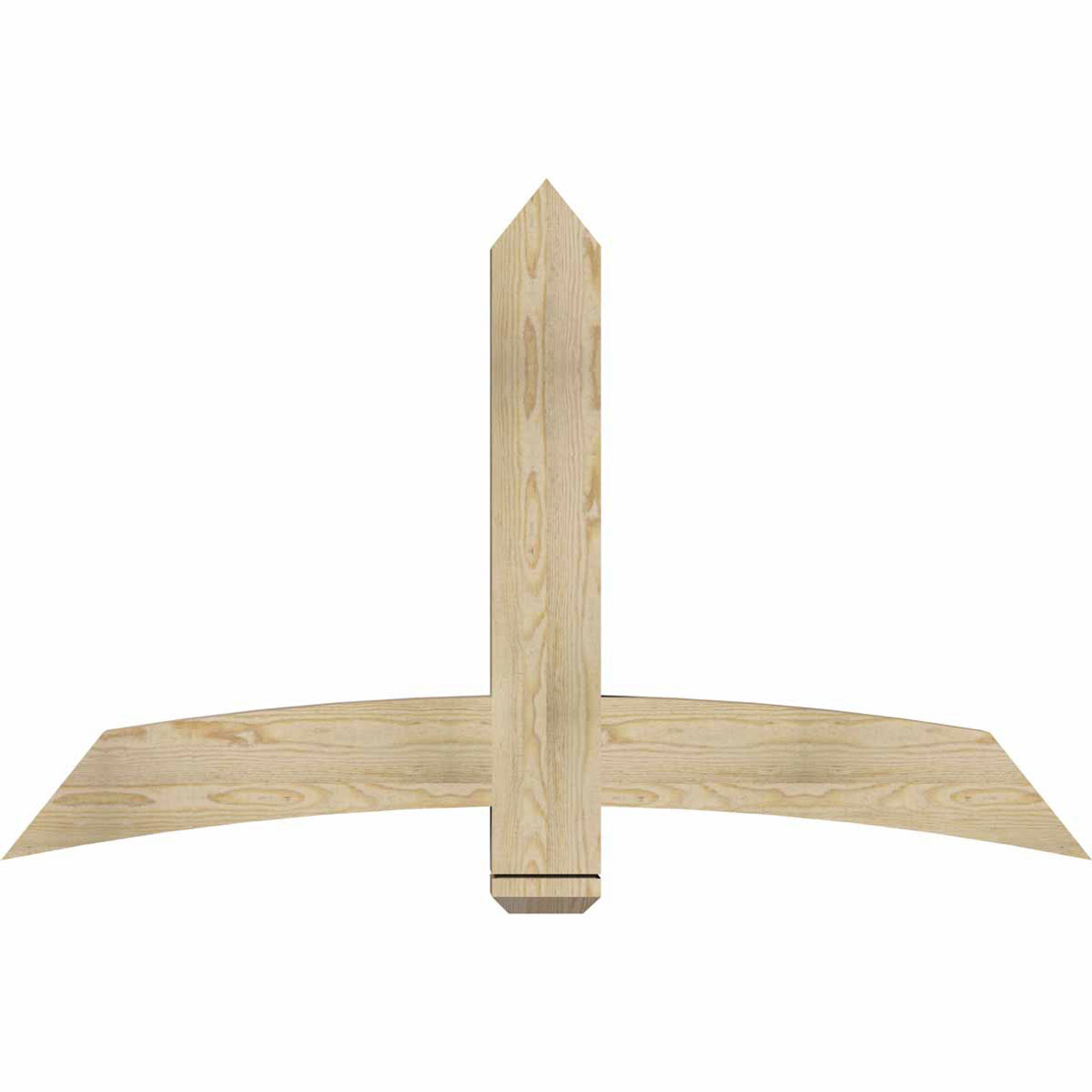 15/12 Pitch Bellingham Rough Sawn Timber Gable Bracket GBW060X38X0406BEL00RDF