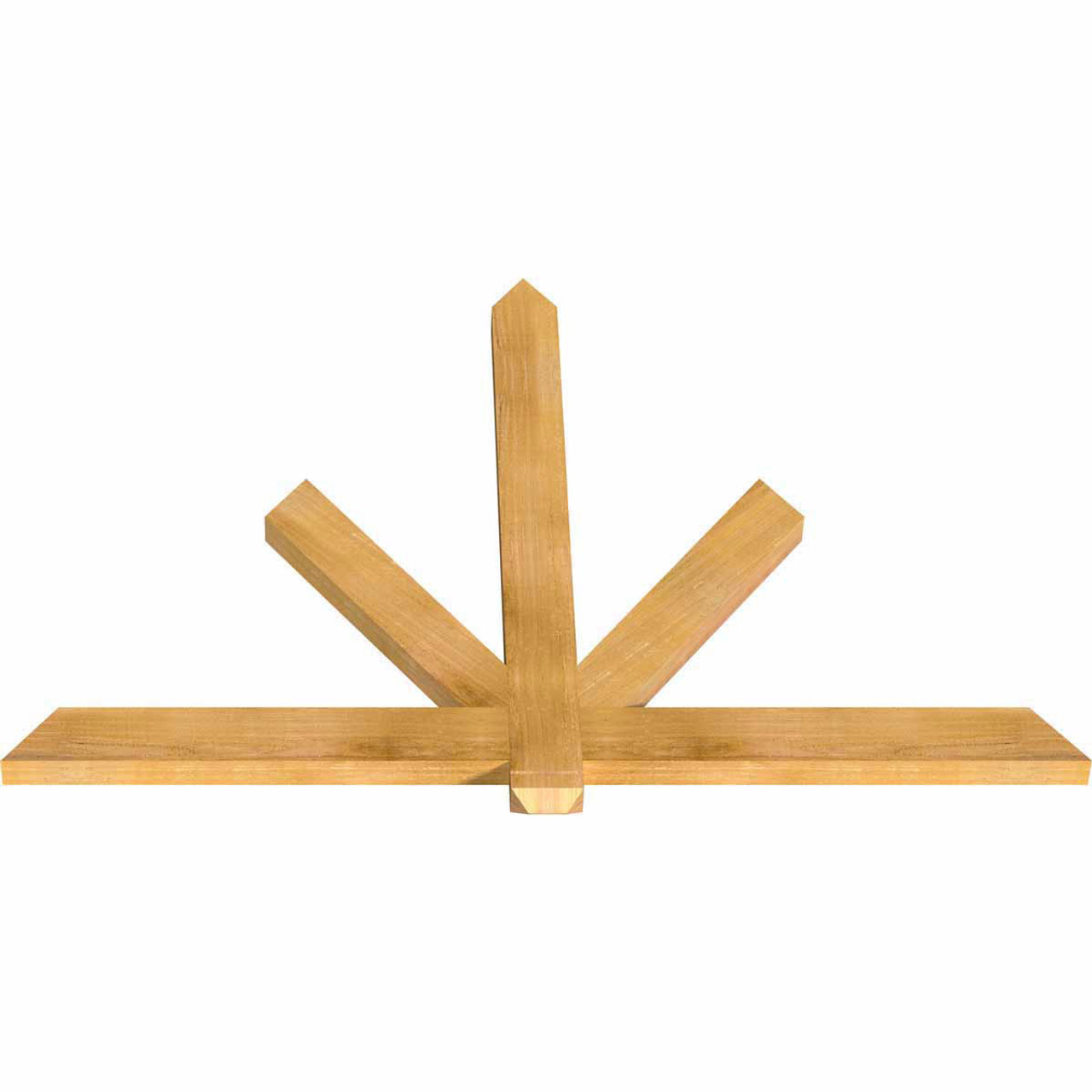 16/12 Pitch Kennewick Rough Sawn Timber Gable Bracket GBW060X40X0204KEN00RWR