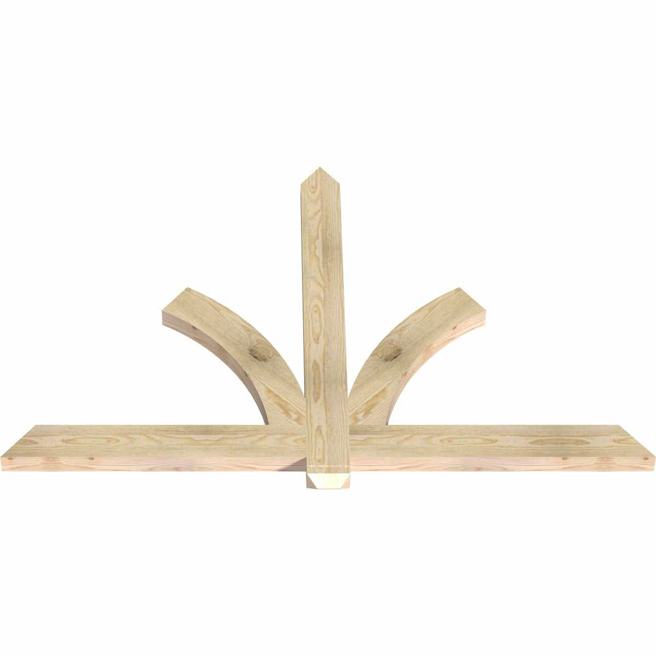 16/12 Pitch Redmond Rough Sawn Timber Gable Bracket GBW060X40X0204RED00RDF