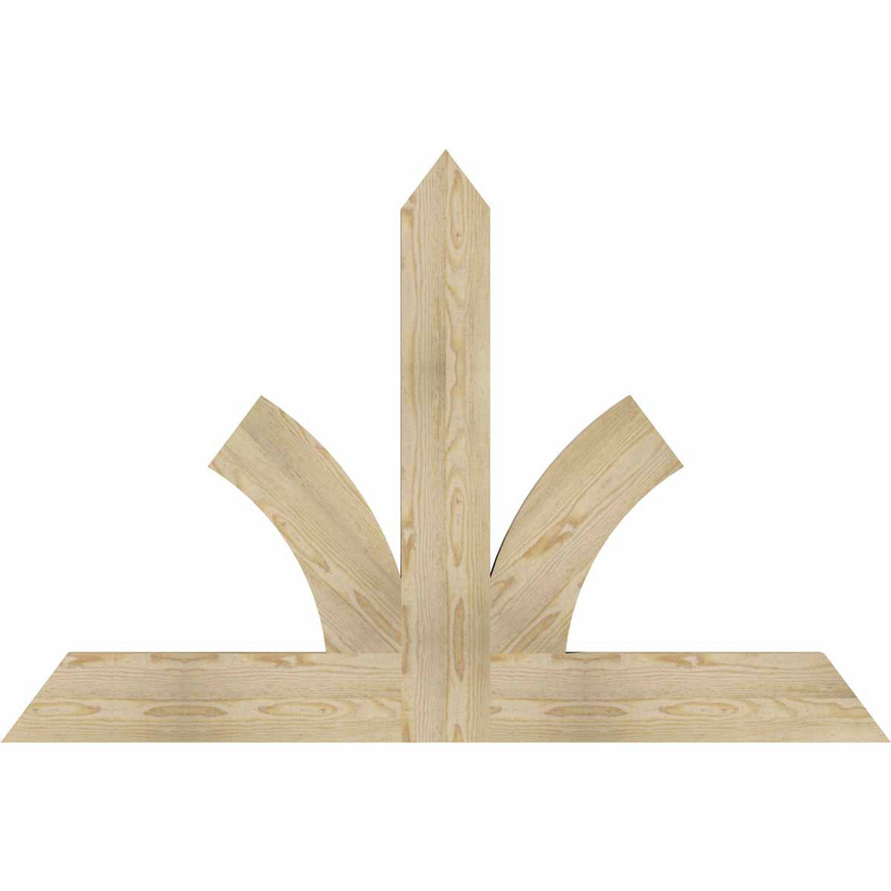 16/12 Pitch Richland Rough Sawn Timber Gable Bracket GBW060X40X0206RIC00RDF