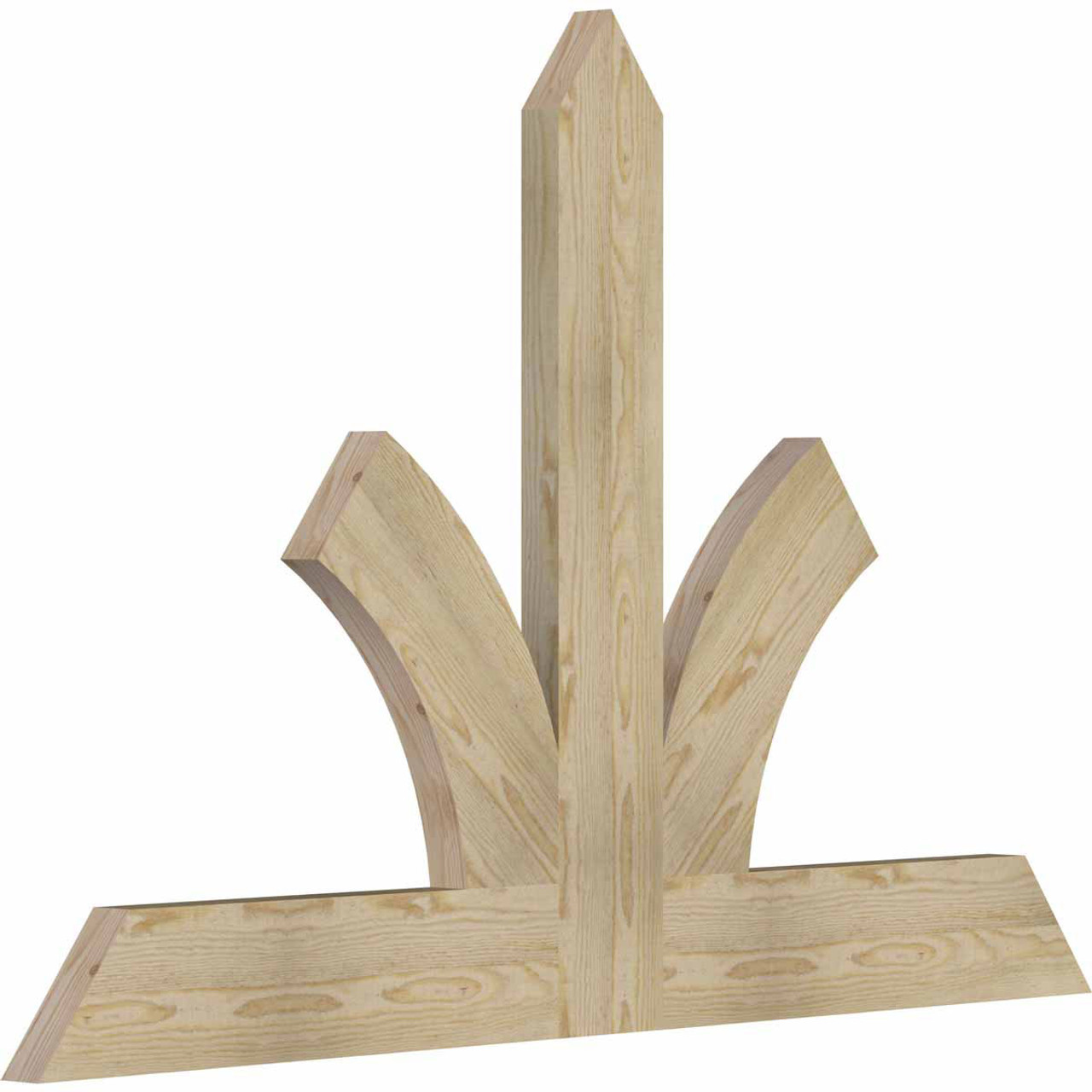 16/12 Pitch Richland Rough Sawn Timber Gable Bracket GBW060X40X0206RIC00RDF