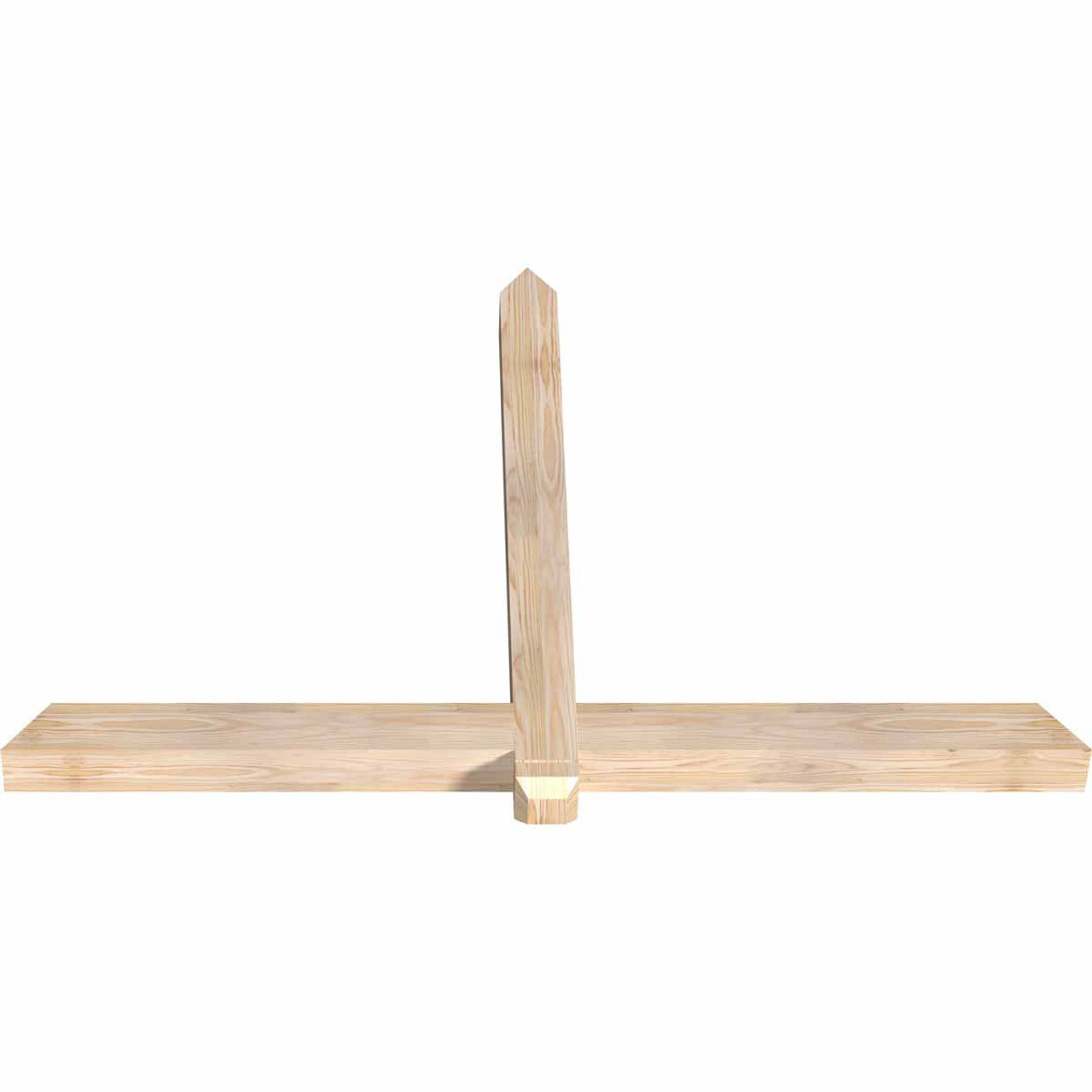 16/12 Pitch Eugene Smooth Timber Gable Bracket GBW060X40X0404EUG00SDF