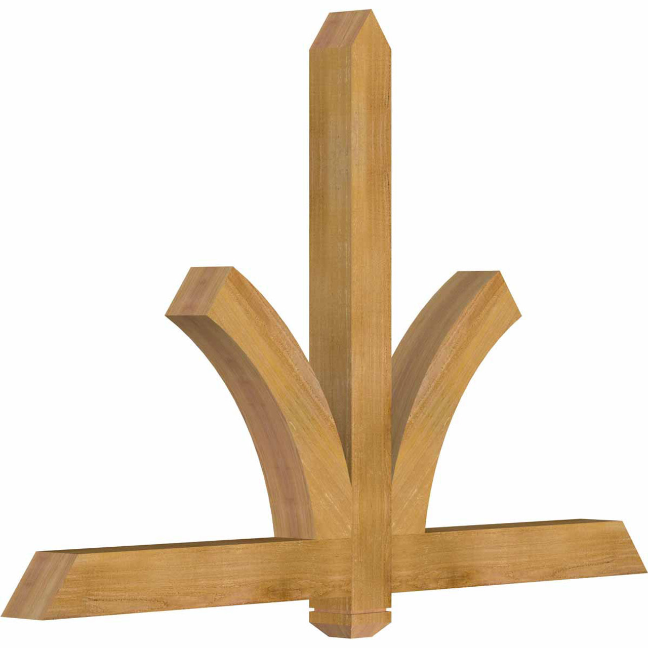 16/12 Pitch Redmond Rough Sawn Timber Gable Bracket GBW060X40X0404RED00RWR