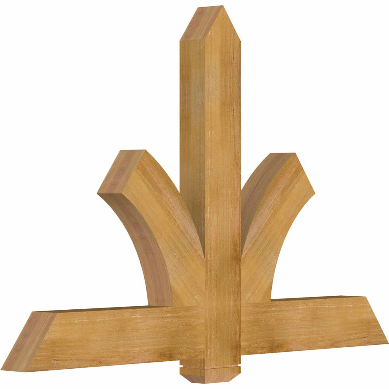 16/12 Pitch Redmond Rough Sawn Timber Gable Bracket GBW060X40X0406RED00RWR