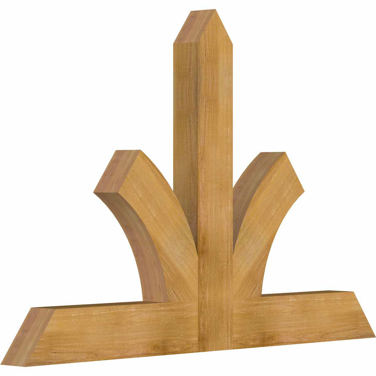 16/12 Pitch Richland Rough Sawn Timber Gable Bracket GBW060X40X0406RIC00RWR