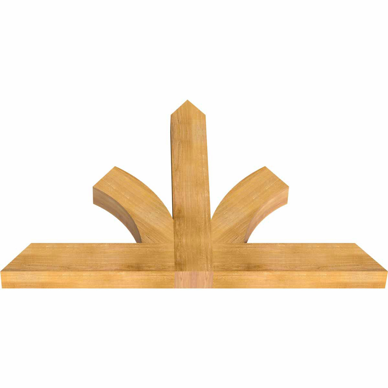 16/12 Pitch Richland Rough Sawn Timber Gable Bracket GBW060X40X0406RIC00RWR