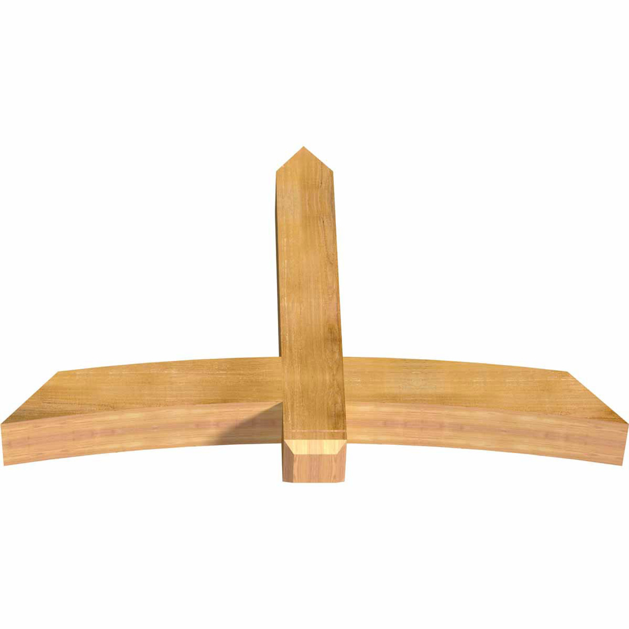 16/12 Pitch Bellingham Rough Sawn Timber Gable Bracket GBW060X40X0606BEL00RWR