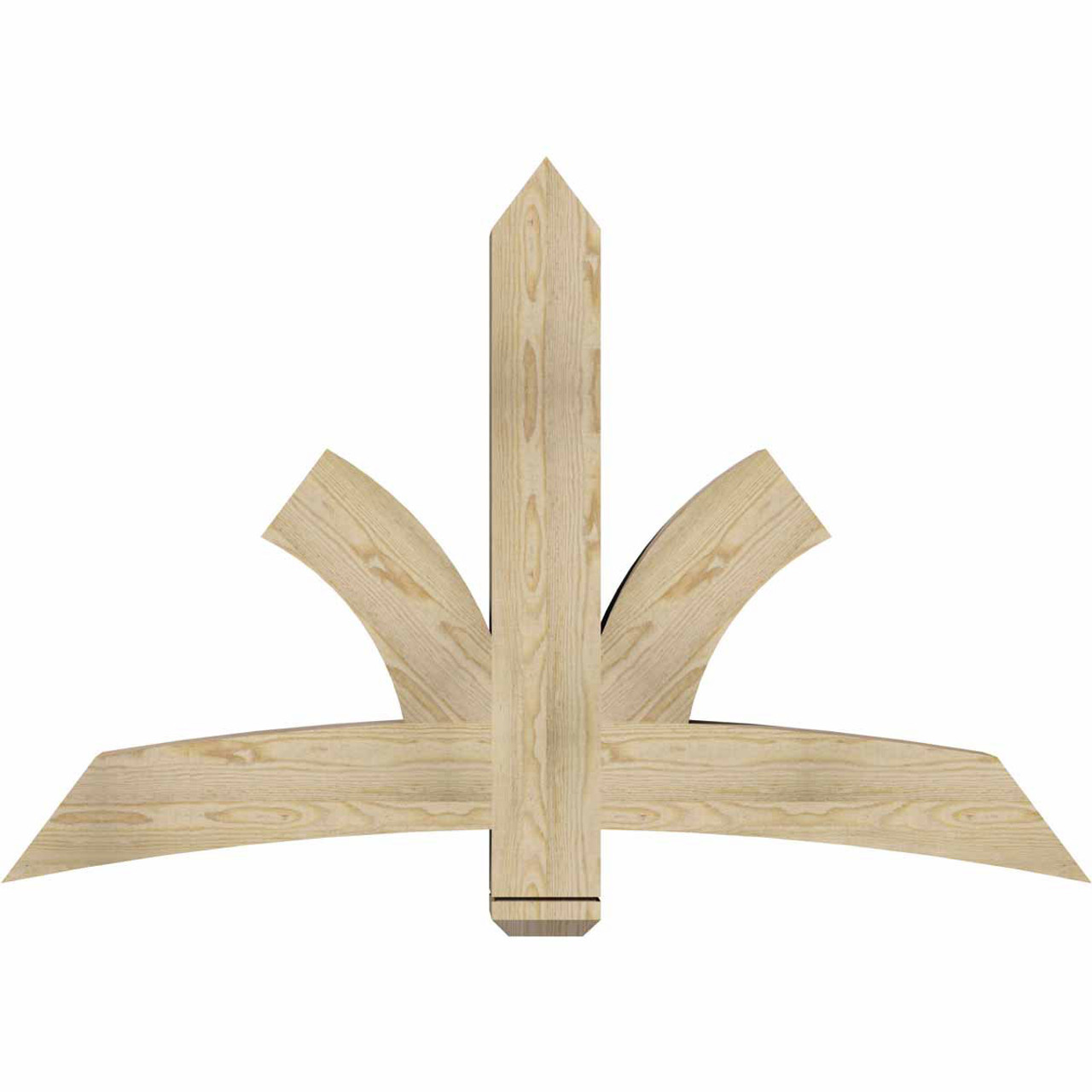 16/12 Pitch Davenport Rough Sawn Timber Gable Bracket GBW060X40X0606DAV00RDF