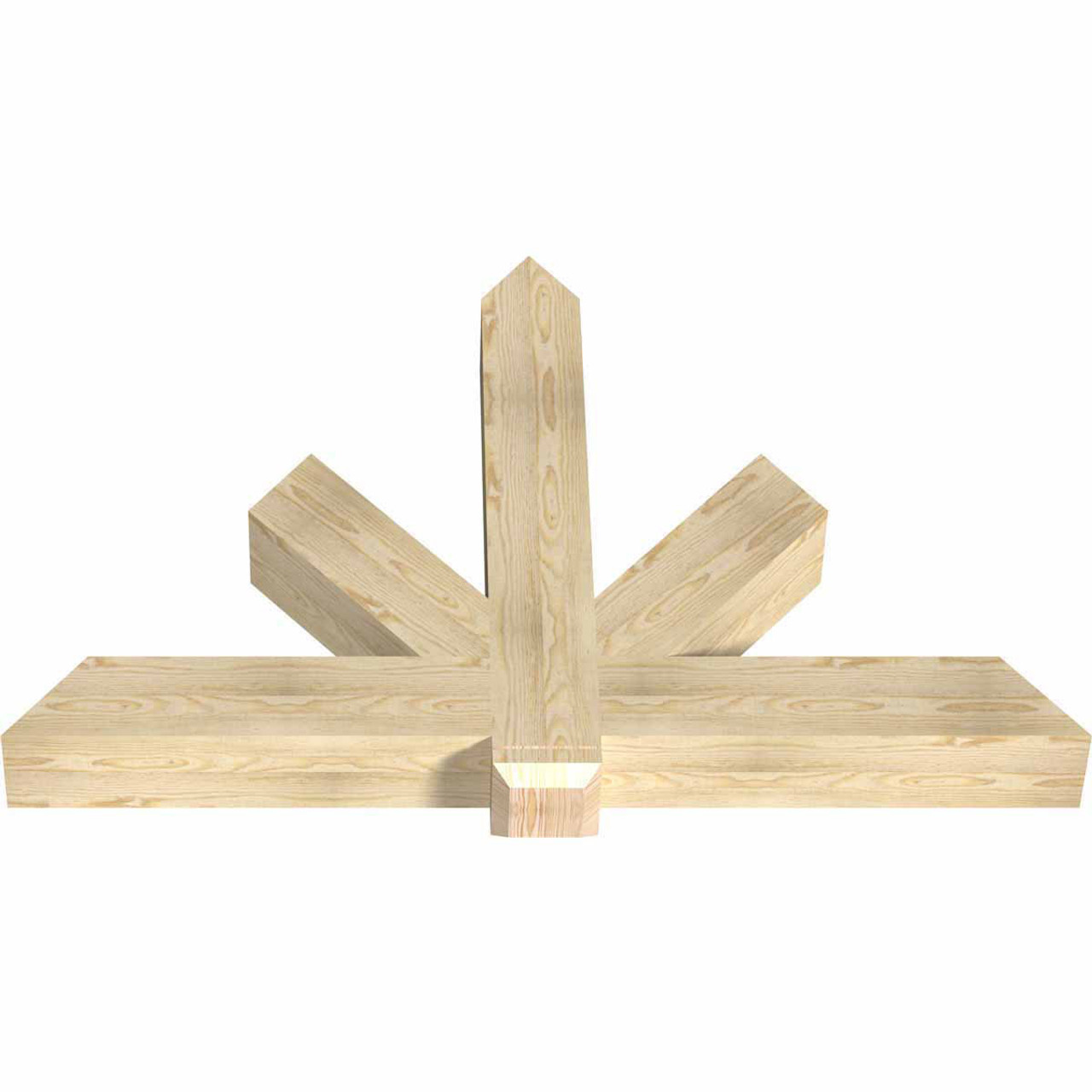 16/12 Pitch Kennewick Rough Sawn Timber Gable Bracket GBW060X40X0606KEN00RDF