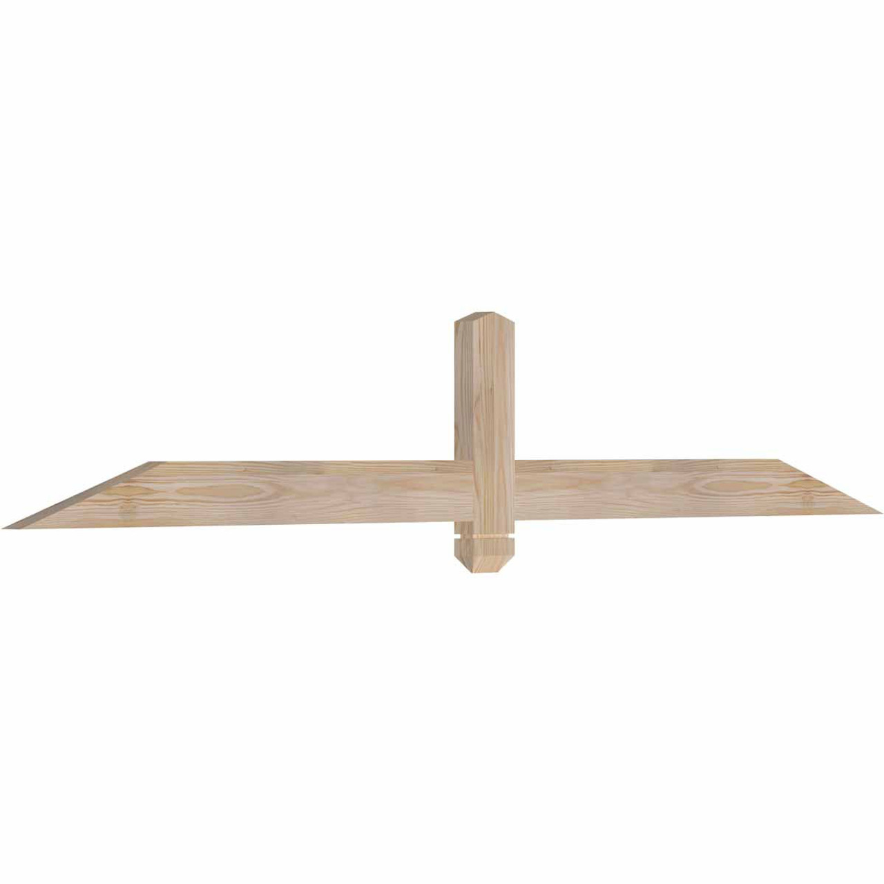 4/12 Pitch Eugene Smooth Timber Gable Bracket GBW072X12X0204EUG00SDF