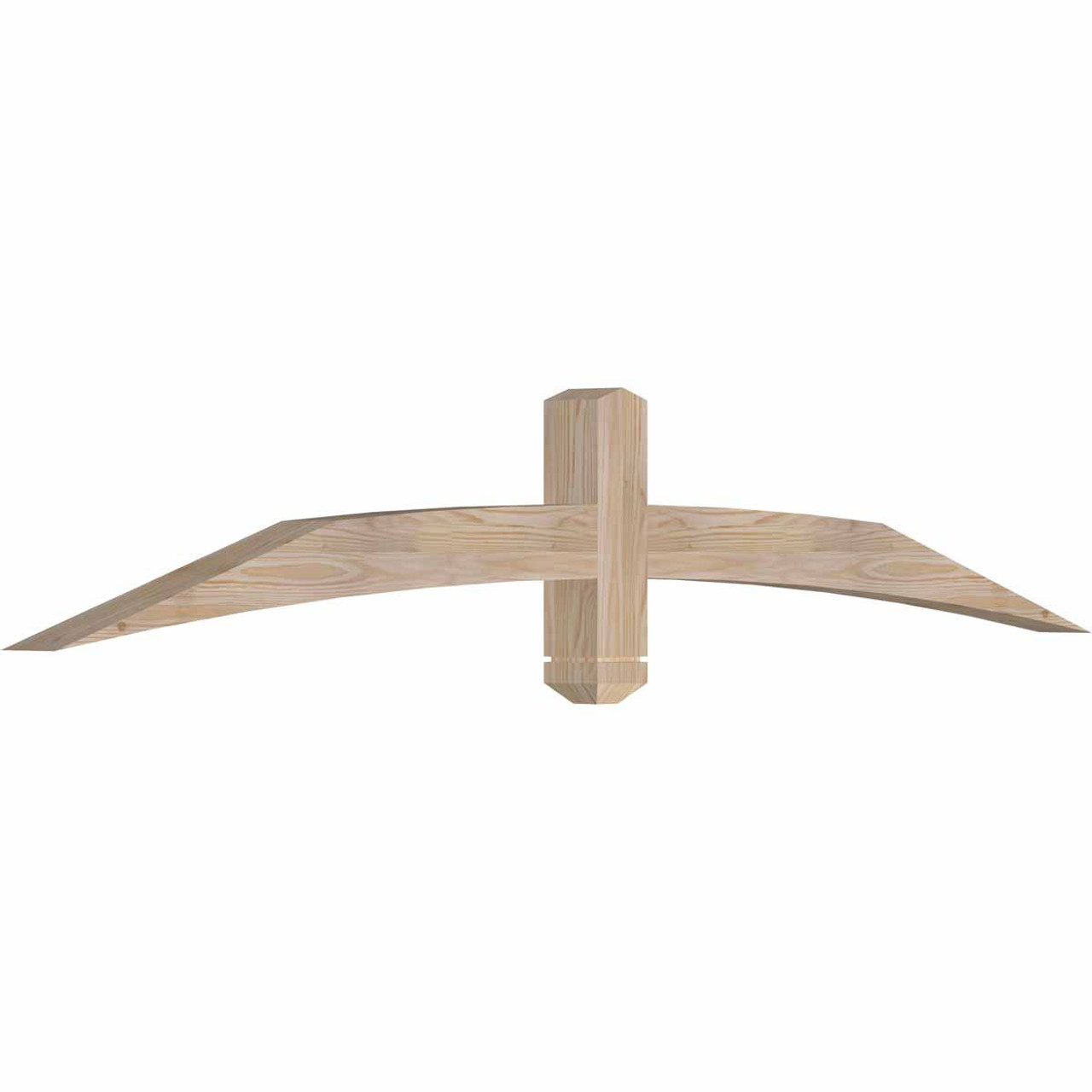 4/12 Pitch Bellingham Smooth Timber Gable Bracket GBW072X12X0404BEL00SDF