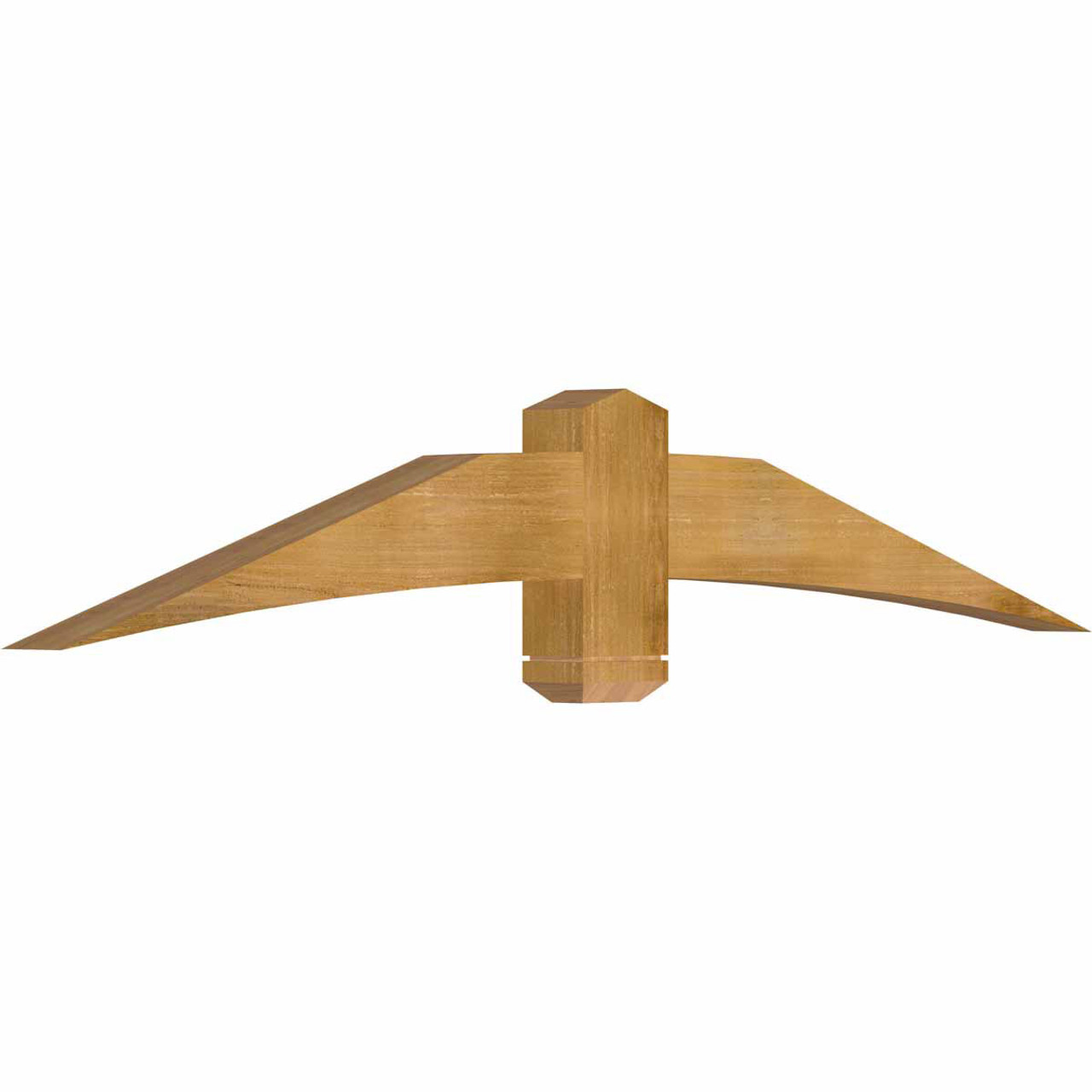 4/12 Pitch Bellingham Rough Sawn Timber Gable Bracket GBW072X12X0406BEL00RWR