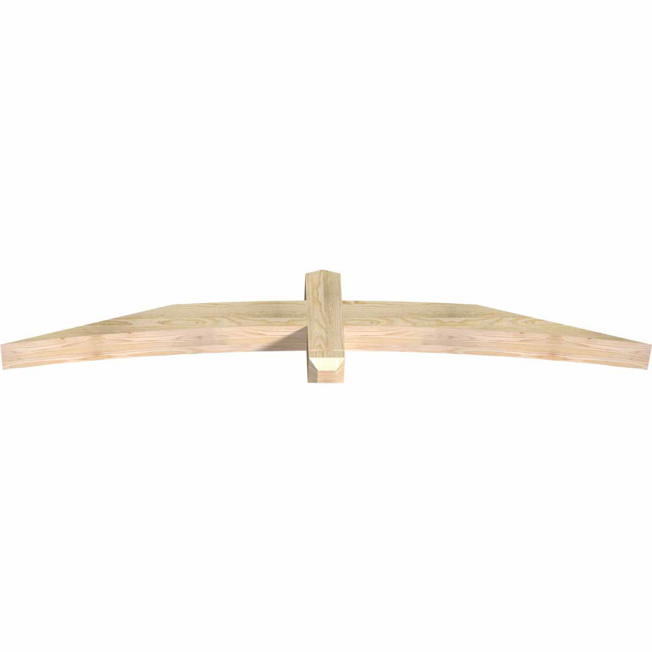 4/12 Pitch Bellingham Rough Sawn Timber Gable Bracket GBW072X12X0404BEL00RDF