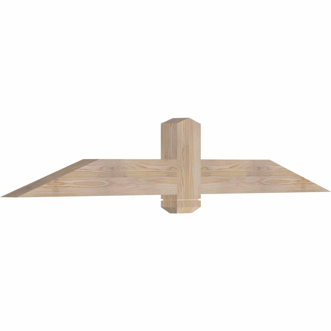 4/12 Pitch Eugene Smooth Timber Gable Bracket GBW072X12X0406EUG00SDF