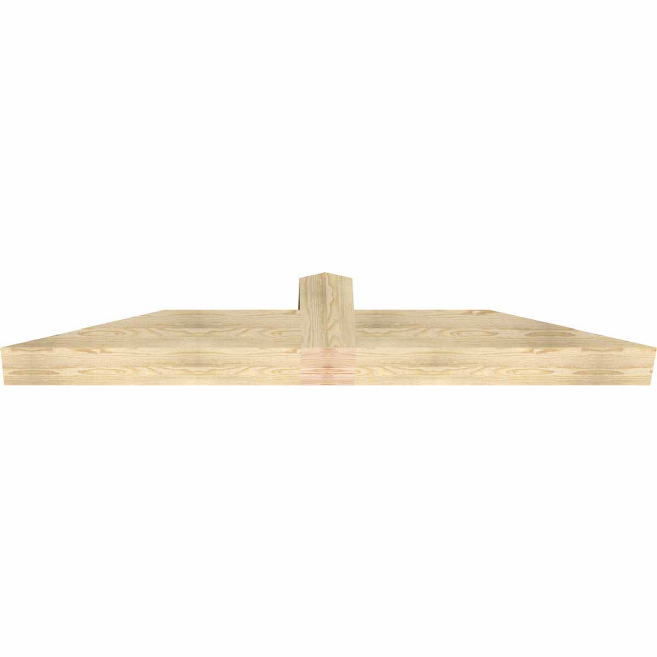 4/12 Pitch Portland Rough Sawn Timber Gable Bracket GBW072X12X0606POR00RDF