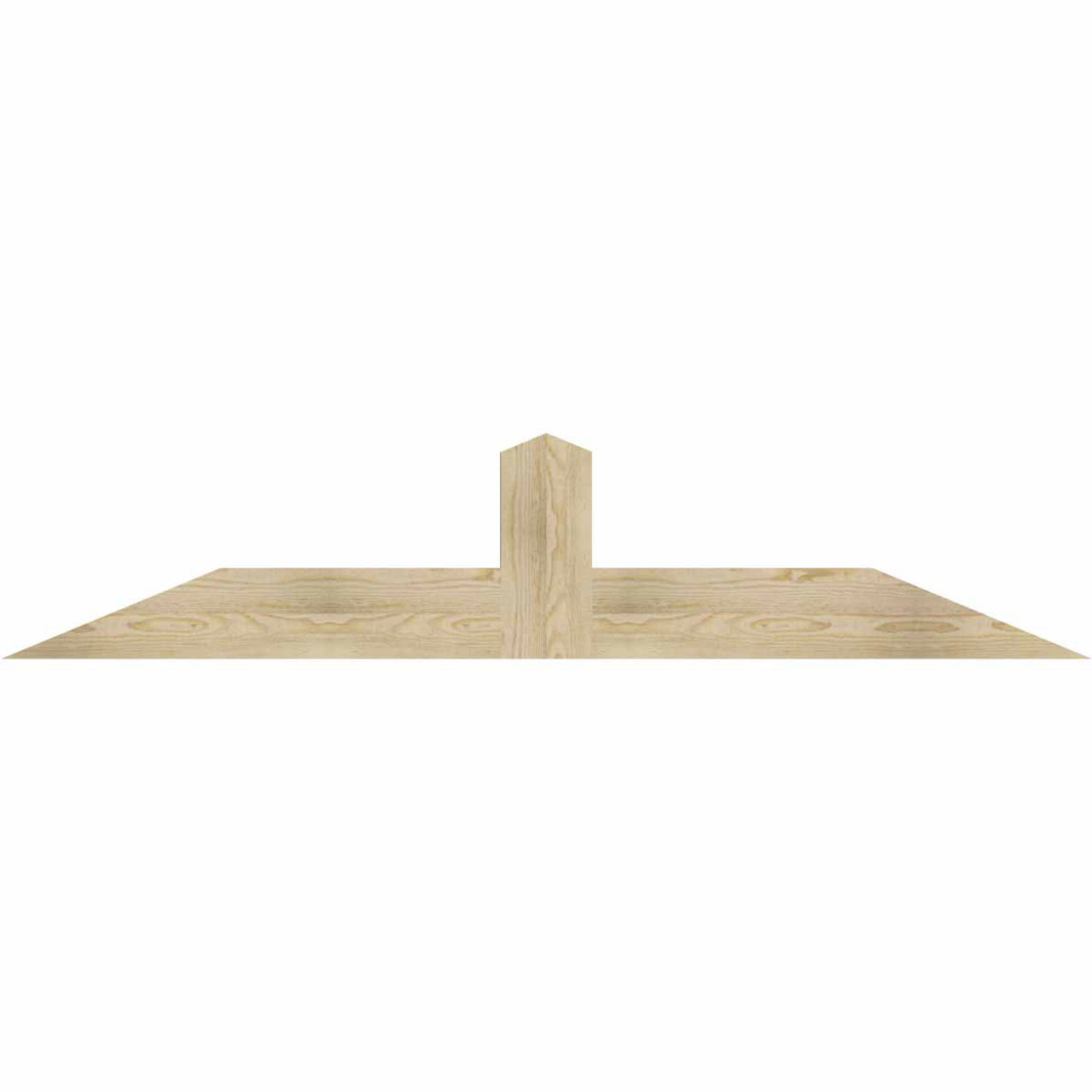 5/12 Pitch Portland Rough Sawn Timber Gable Bracket GBW072X15X0206POR00RDF