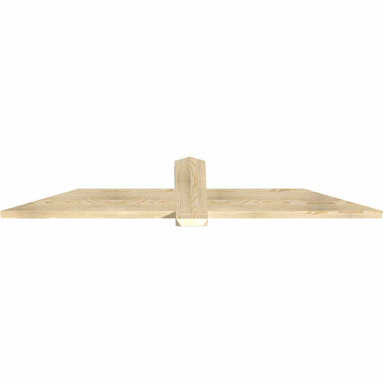 5/12 Pitch Eugene Rough Sawn Timber Gable Bracket GBW072X15X0206EUG00RDF