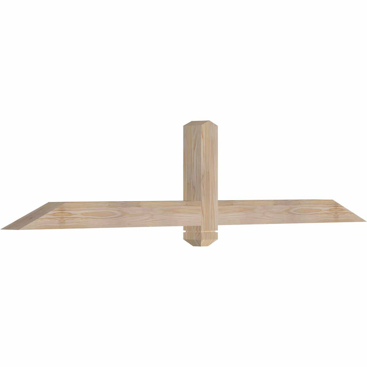 5/12 Pitch Eugene Smooth Timber Gable Bracket GBW072X15X0404EUG00SDF