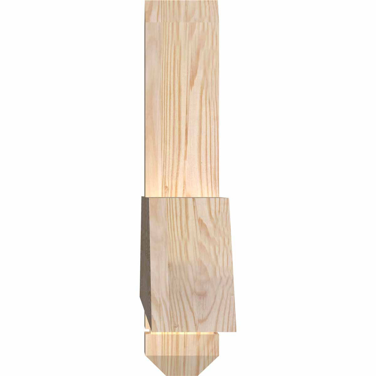 5/12 Pitch Eugene Smooth Timber Gable Bracket GBW072X15X0406EUG00SDF