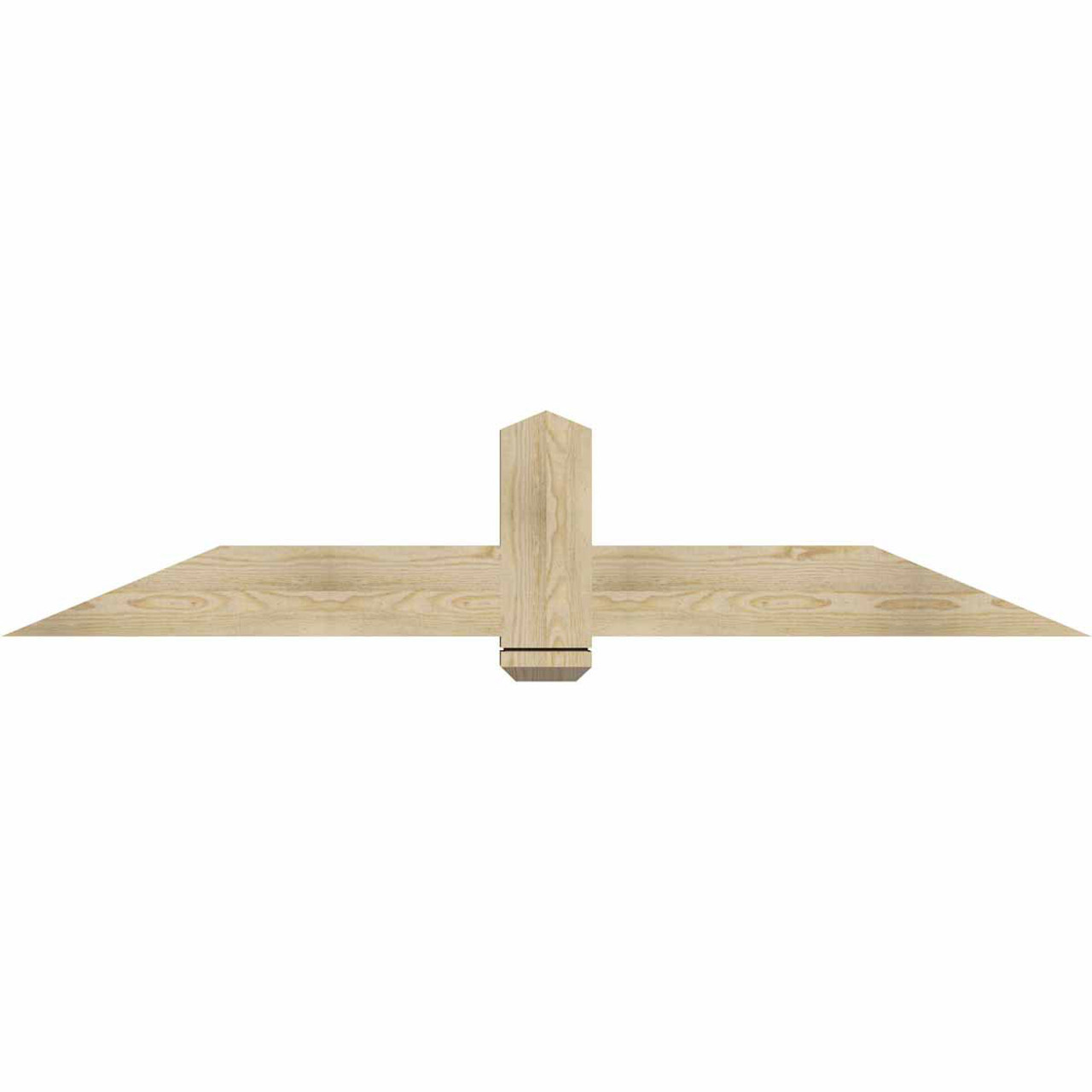 5/12 Pitch Eugene Rough Sawn Timber Gable Bracket GBW072X15X0406EUG00RDF