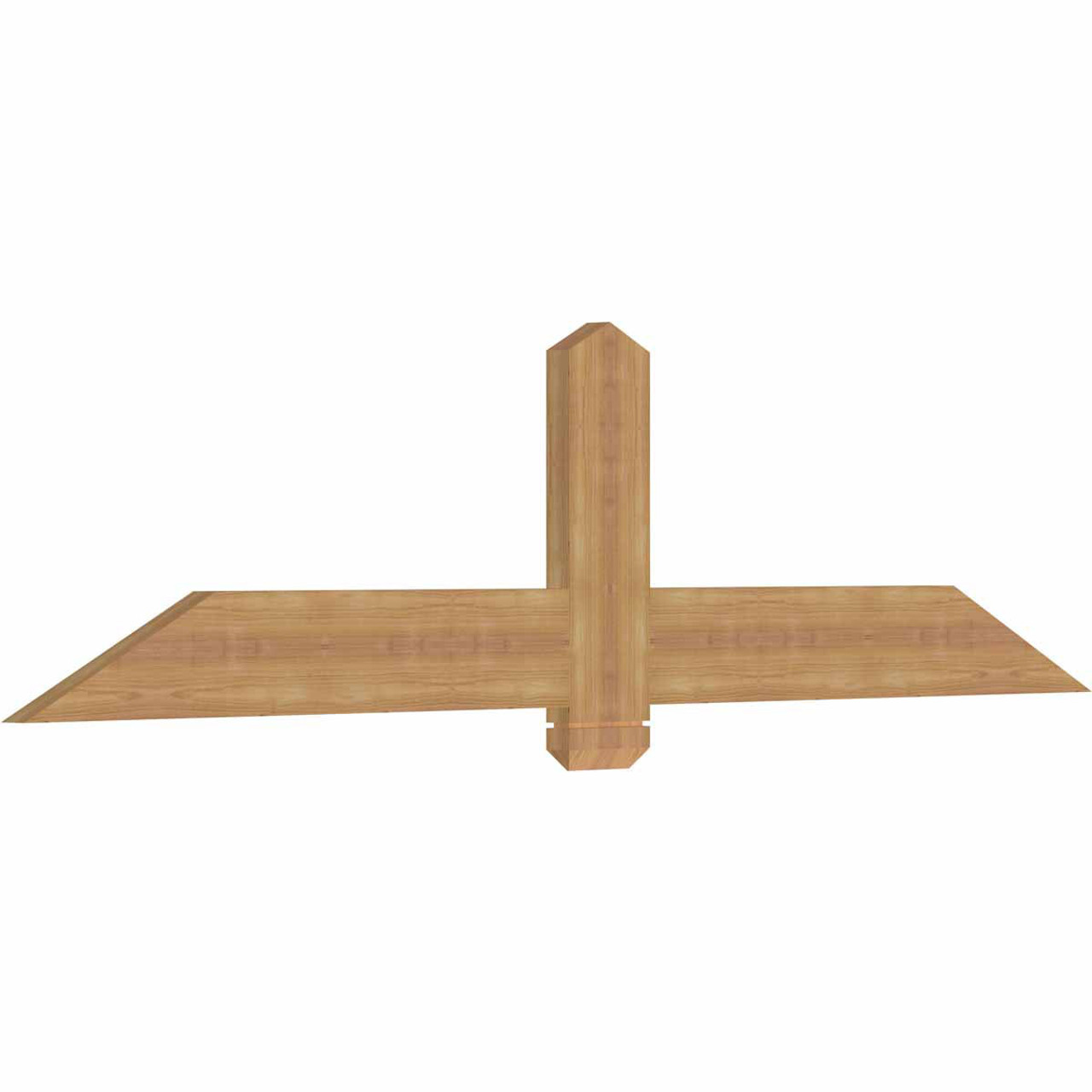 6/12 Pitch Eugene Smooth Timber Gable Bracket GBW072X18X0206EUG00SWR