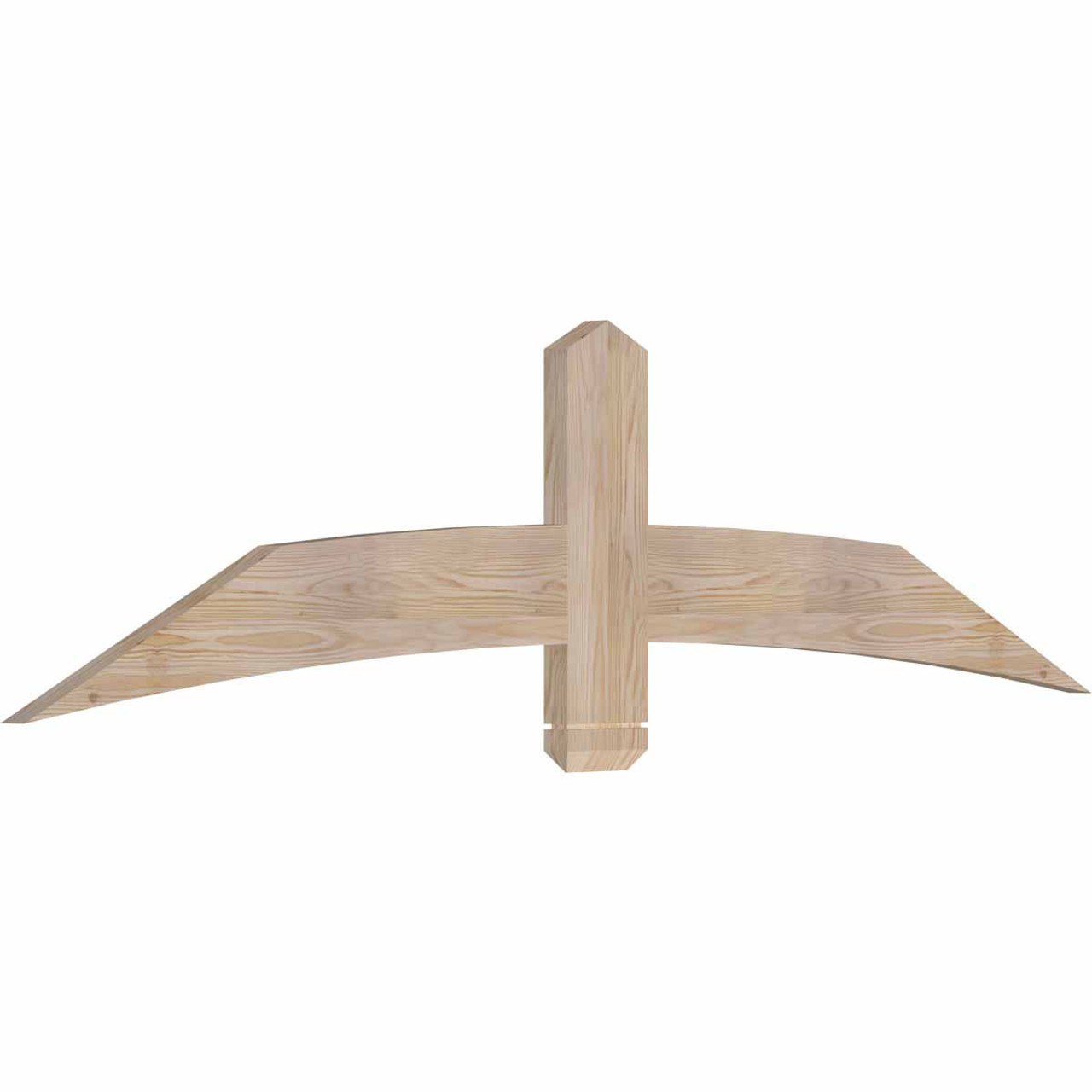 6/12 Pitch Bellingham Smooth Timber Gable Bracket GBW072X18X0206BEL00SDF