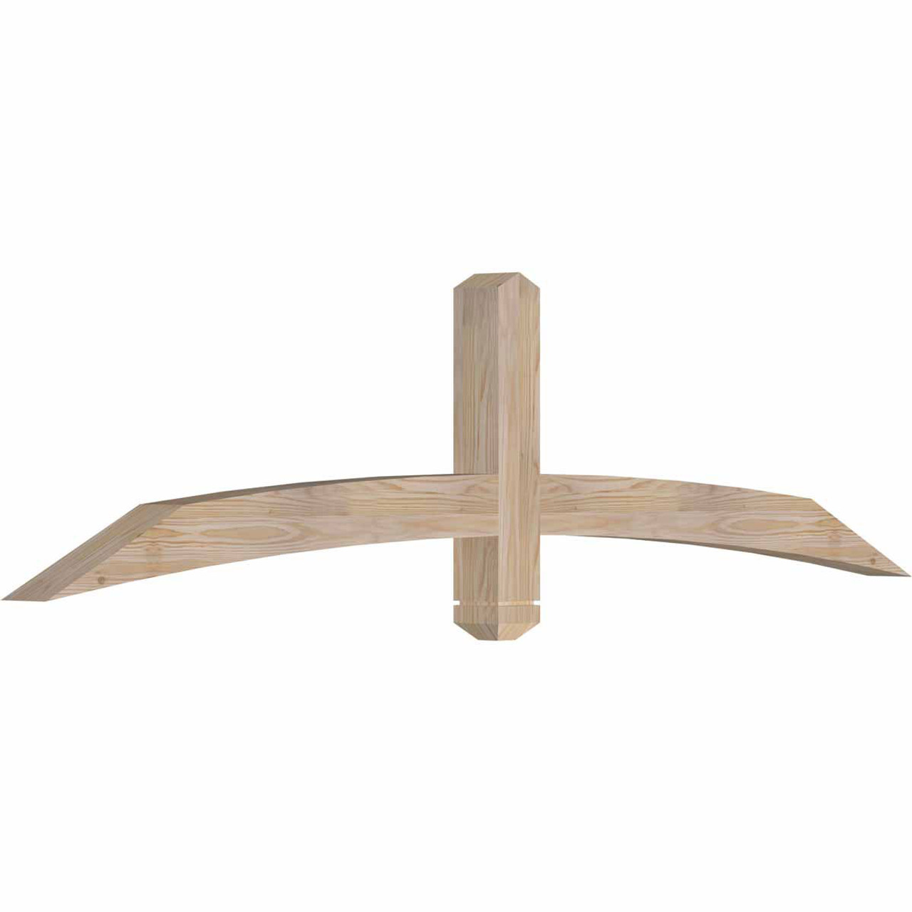 6/12 Pitch Bellingham Smooth Timber Gable Bracket GBW072X18X0404BEL00SDF